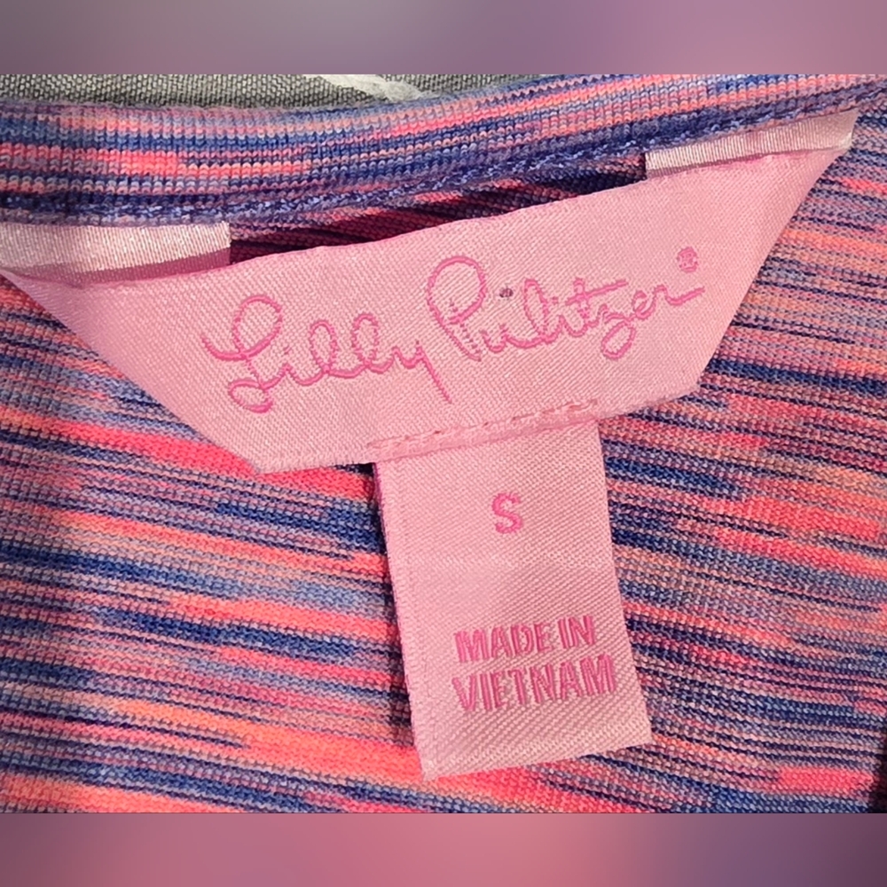 Lilly Pulitzer Athletic Racer Back Mini Dress Size Small - Picture 4 of 8